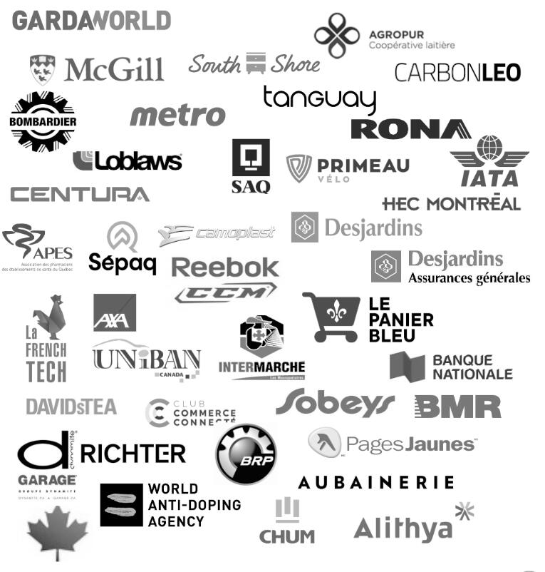 Client list logos